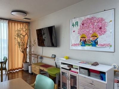 共有エリアのくつろぎ空間