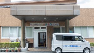 広いエントランス