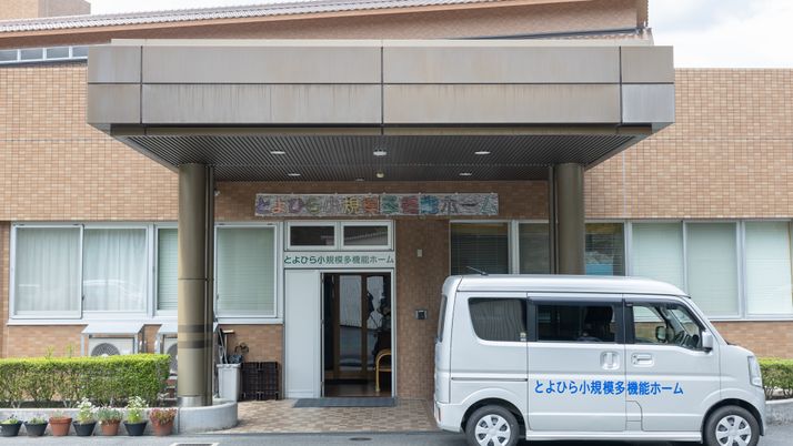 広いエントランス