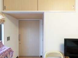 明るい居室のコーナー