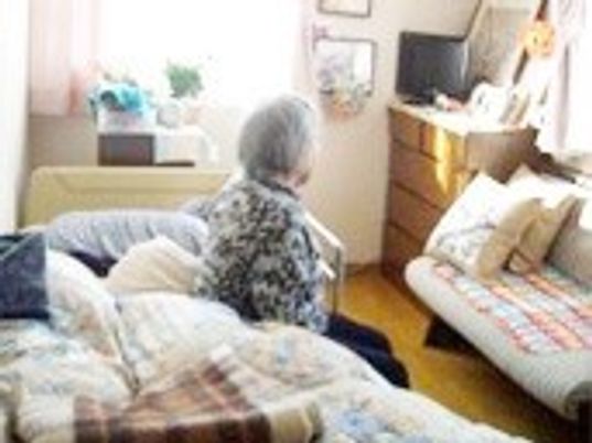 お年寄りの居室の様子
