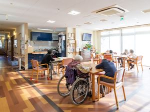 日差しのあたる共有リビング