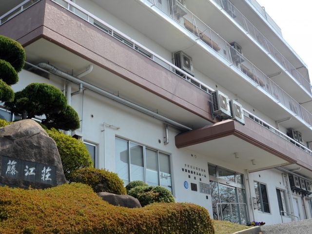 桜並木の外観 外観 桜の木々に囲まれた建物は、心地よい環境を提供しています。施設の外観が温かい印象を与えます。
