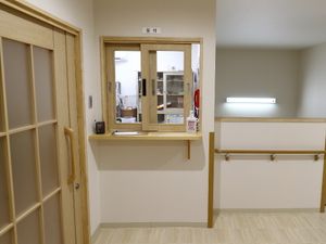 接点カウンターと通路