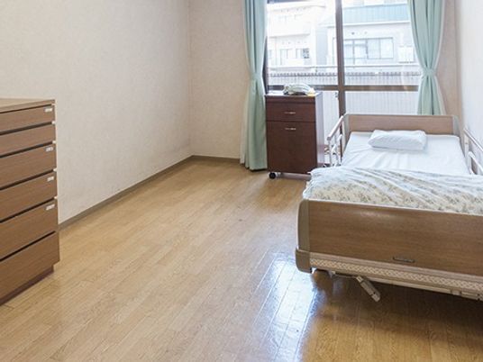 シンプルな居室  