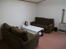 快適な休憩室の様子