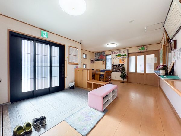 広々としたエントランス