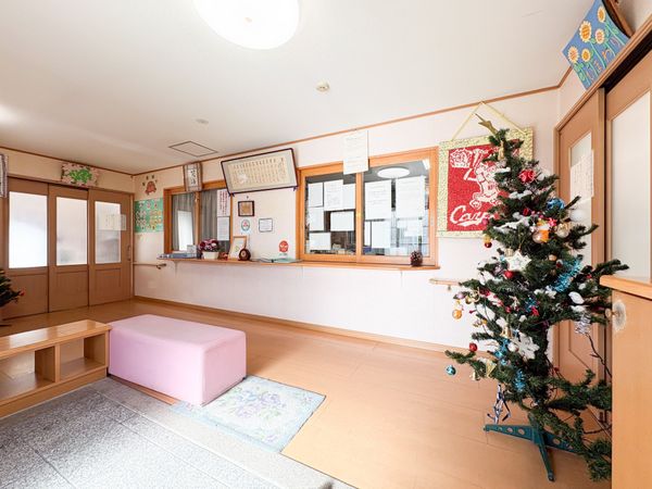 クリスマス飾りの受付