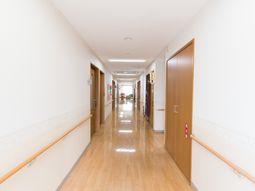 清潔な廊下の様子