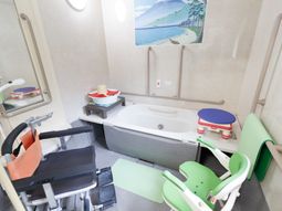 バリアフリー浴室設備
