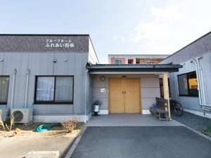 ゆったりとしたエントランス