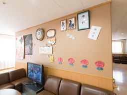 リビングの壁装飾