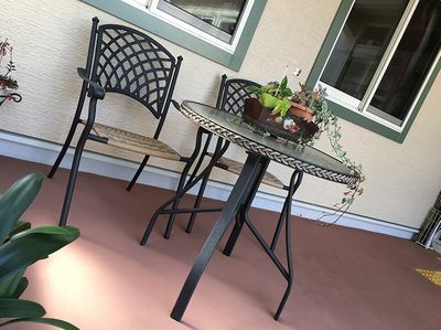 くつろぎのテラス