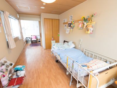居室の日当たり良好な一角