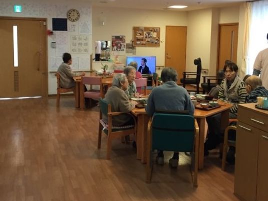 共有エリアの日常風景