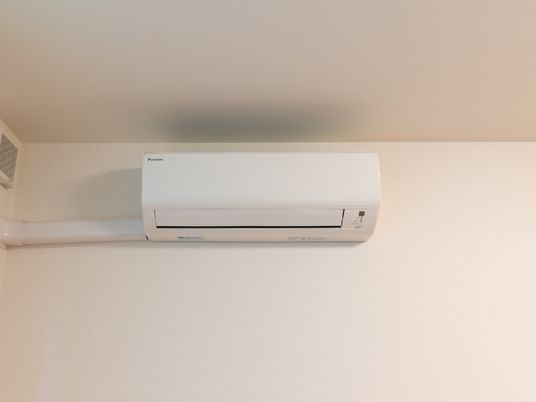 清潔なエアコンの設置