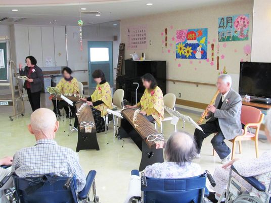 音楽のある共有スペース