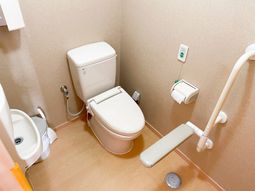 設備が整うトイレ