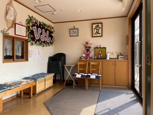 明るい部屋の装飾