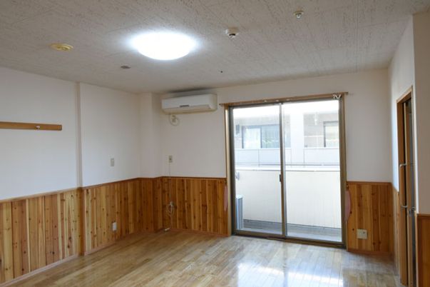 自然光が入る居室