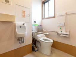 清潔なトイレの設備