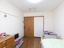 清潔な居室の一角