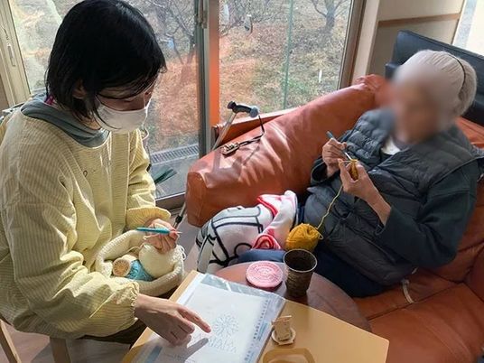 明るいリビング