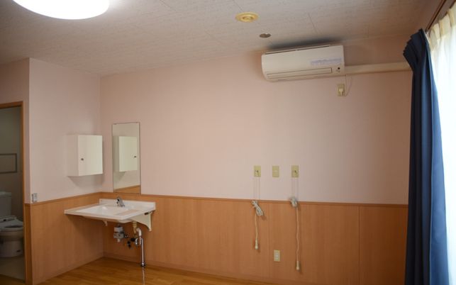 洗面台がある居室