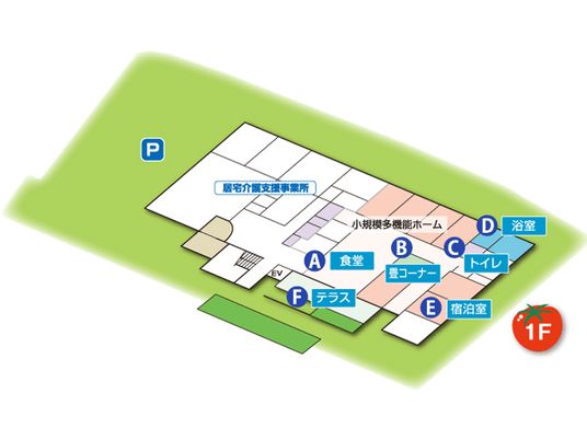 施設の見取り図