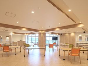 明るい食堂  