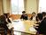会議中の共用室  
