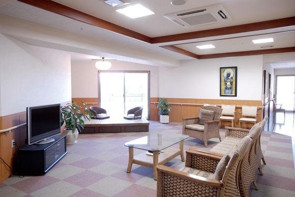 明るい空間のリビング