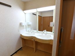 洗面台のある室内