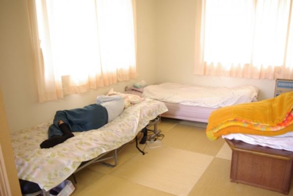 二人用の明るい部屋