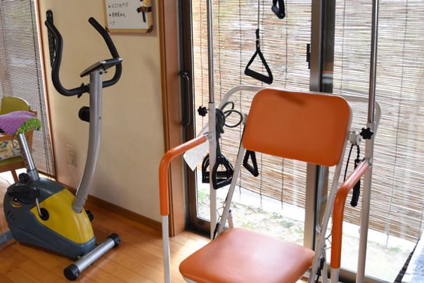 運動器具の部屋