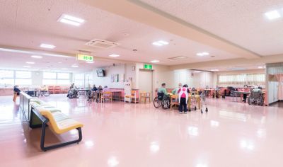 広々とした食堂