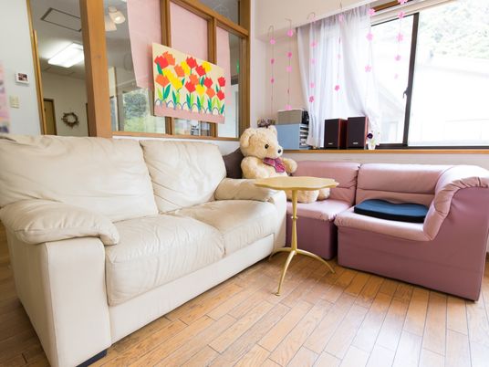 リラックスできる応接室