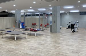広々とした機能訓練室