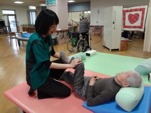 運動機能訓練の様子