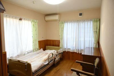 日差しの入る居室