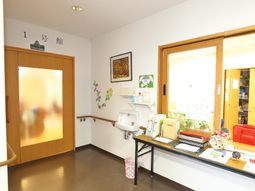 廊下と掲示物