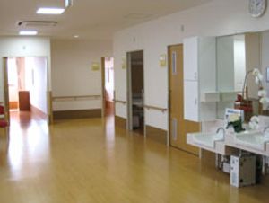 清潔感のある廊下