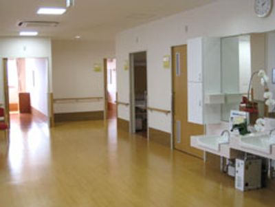 清潔感のある廊下