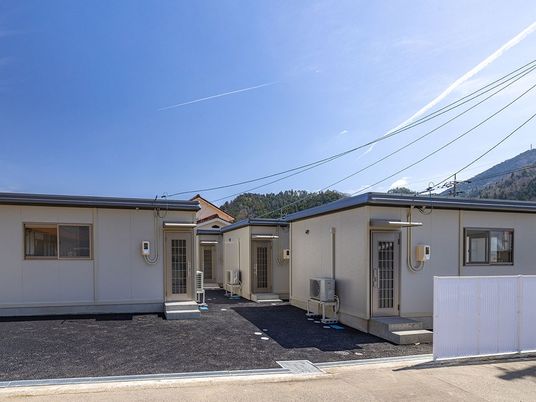 平屋の外観  