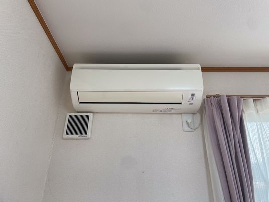 快適な温度調整が可能な部屋