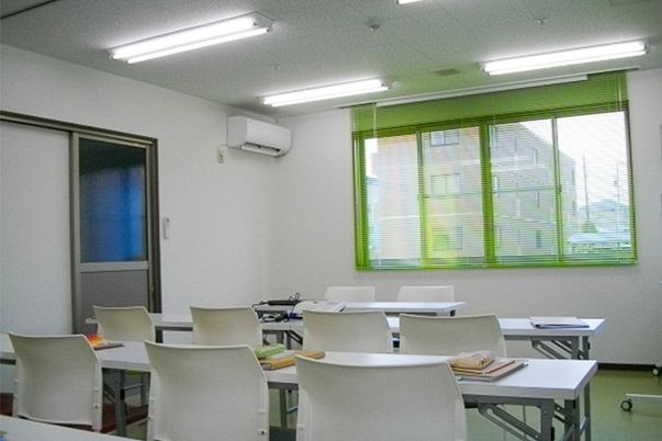 明るい空間の機能訓練室