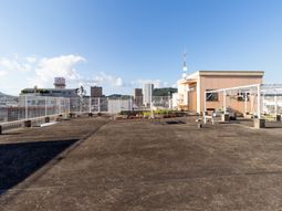 広々とした屋上の空間