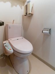 清潔なトイレの一角