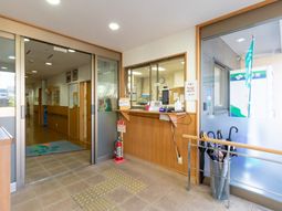 受付と廊下のエリア