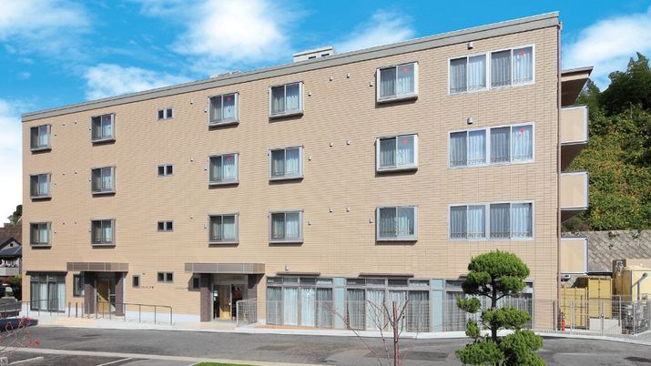 モダンな建物の外観